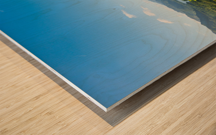 Derwent Water from Castlehead viewpoint Wood print