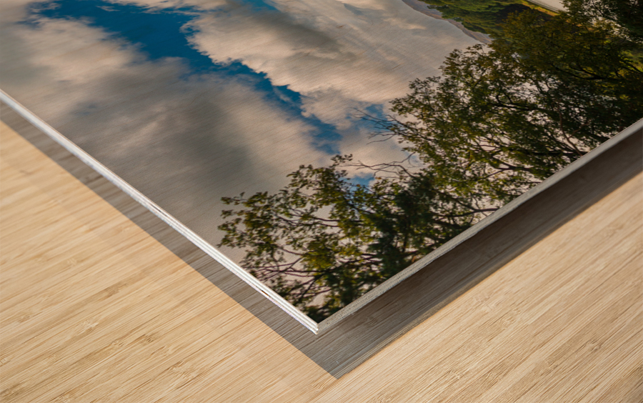 Loughrigg Tarn in Lake District Impression sur bois