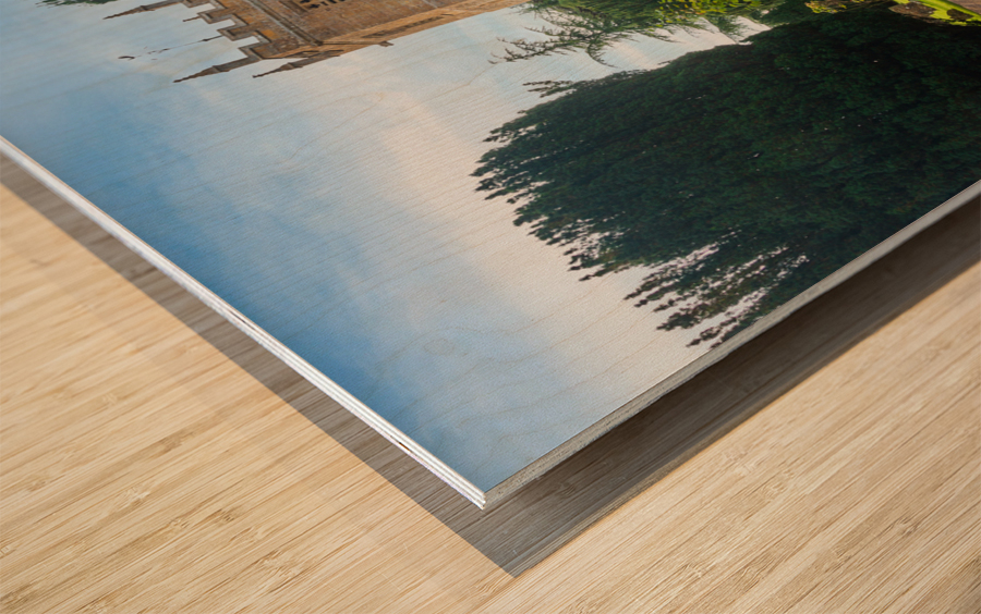 Stanway House and St Peters Church Stanton Impression sur bois