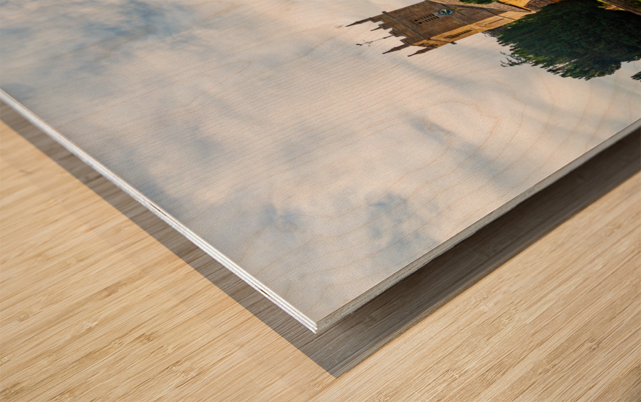 Stanway House and St Peters Church Stanton Wood print