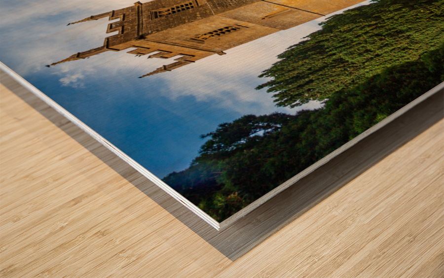 Stanway House and St Peters Church Stanton Impression sur bois