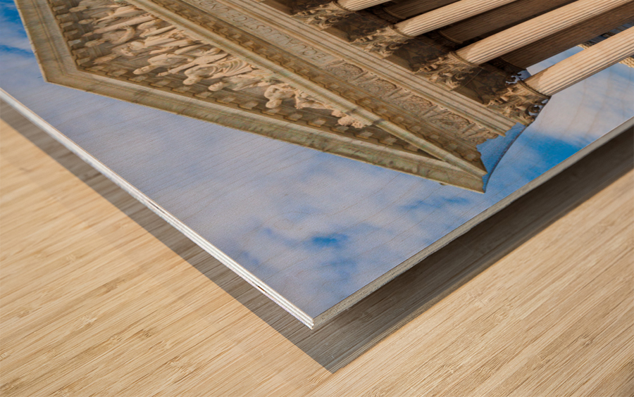 Supreme Court Washington DC Wood print