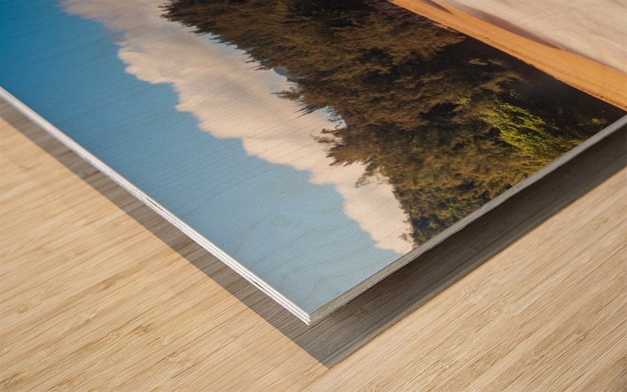 Lumahai beach in Kauai in long exposure Impression sur bois