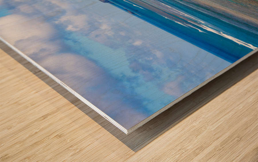 Sealodge and anini beach in Kauai Wood print