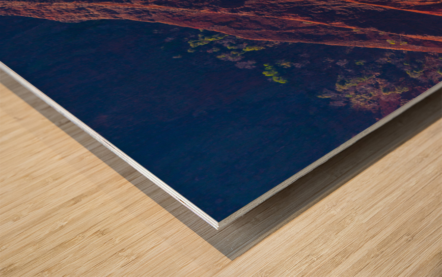 Waimea Canyon on Kauai Wood print