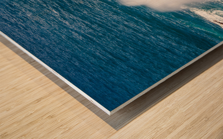 Spouting Horn off Poipu in Kauai Wood print