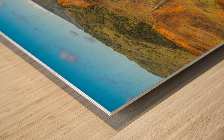 Garden Island of Kauai from helicopter tour Wood print