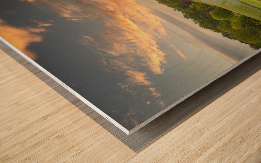 Old Stone House Manassas Battlefield Wood print