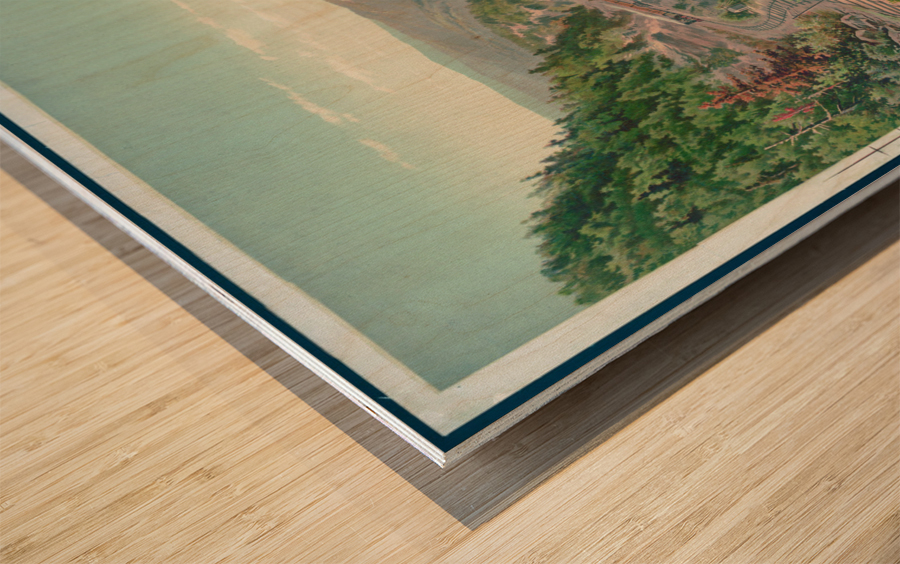 Buckhorn Wall and Cheat River Wood print