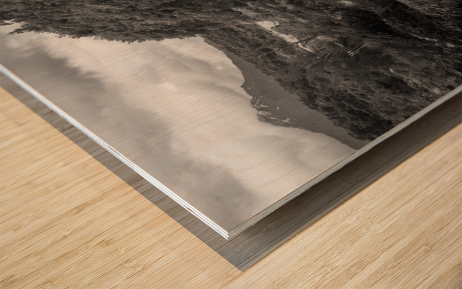 Petrohue falls and cascade by the Osorno volcano in Chile Impression sur bois