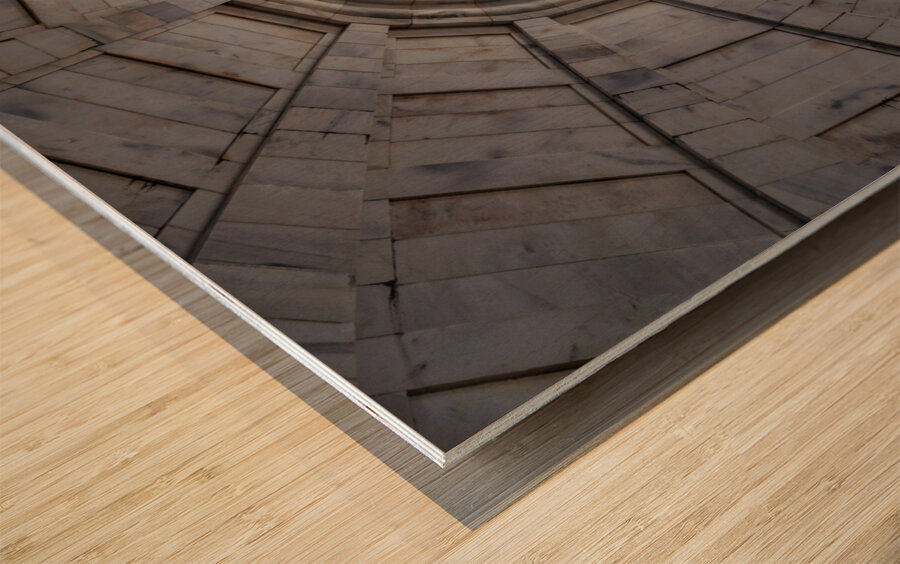 Memorial in National Park for the Vicksburg siege in Mississippi Impression sur bois