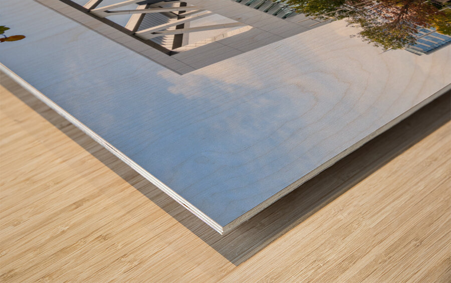 EBRPL - River Center Branch Library in Baton Rouge Louisiana Impression sur bois