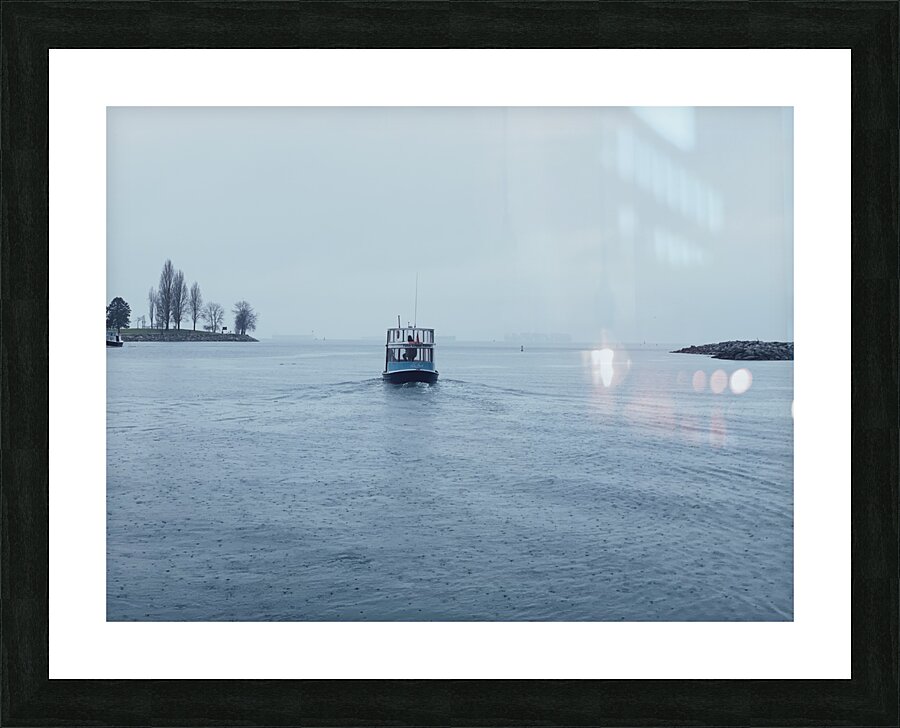 Vancouver rainy  Picture Frame print