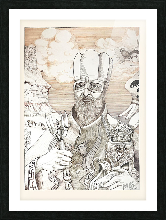 Nabuchodonosor Picture Frame print