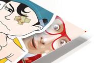 Sticks Banner HD Metal print