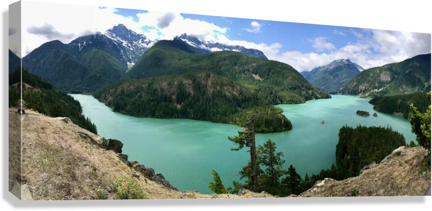 Diablo Lake Canvas Print