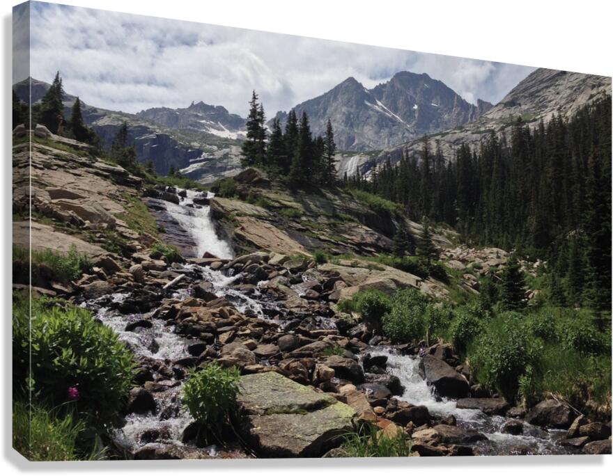 Black Lake - Colorado Canvas Print