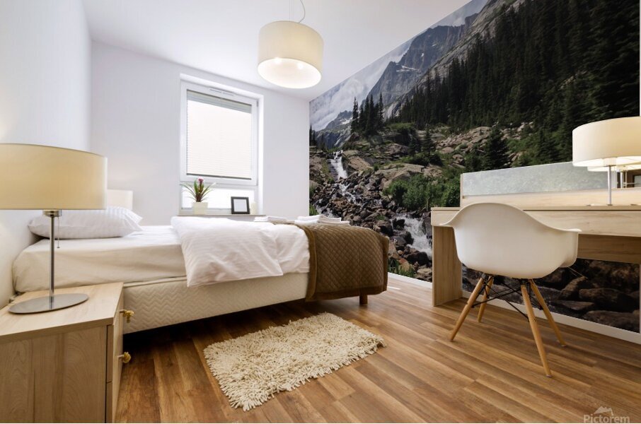 Black Lake - Colorado Mural print