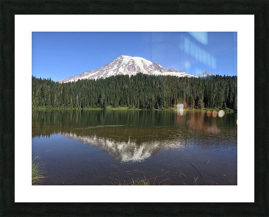 Reflections Mount Rainier Picture Frame print