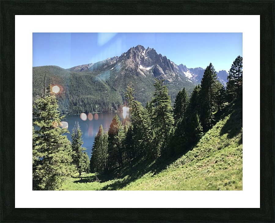 Redfish Lake Picture Frame print