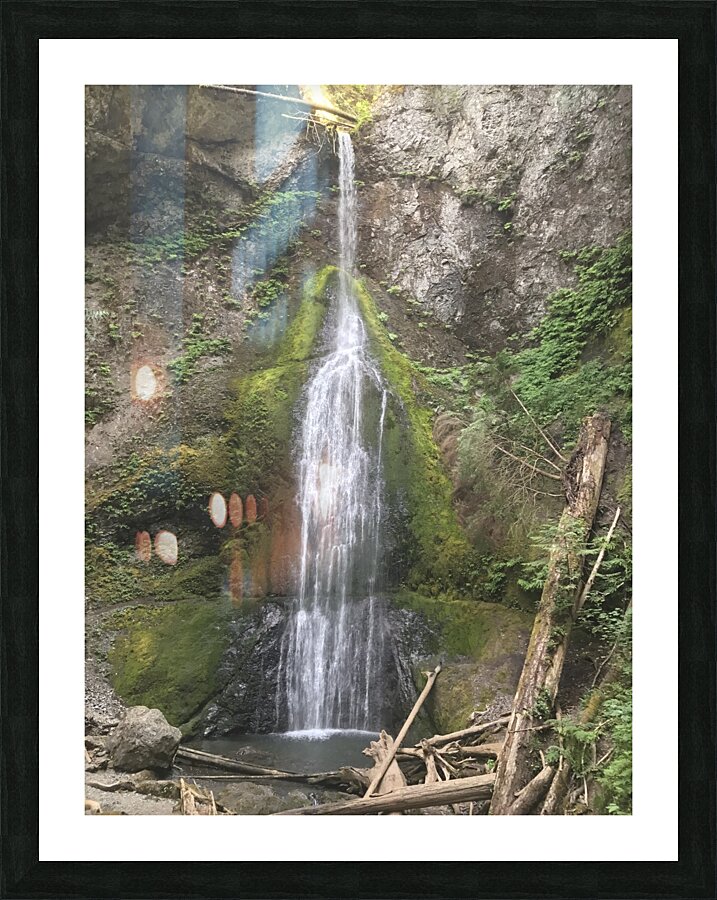 Oregon falls Picture Frame print