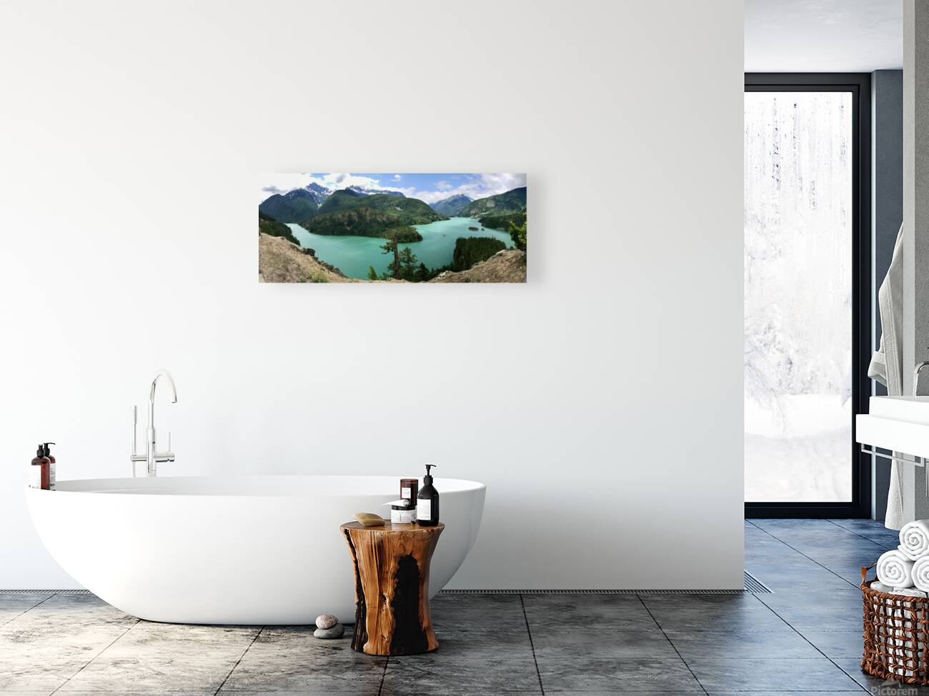 Diablo Lake Reproduction