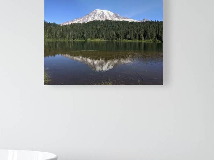 Reflections Mount Rainier by Lou Toni Photography