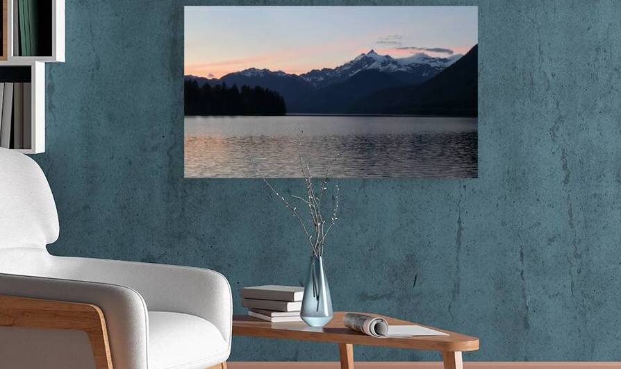 Sunset in the Cascades by Lou Toni Photography