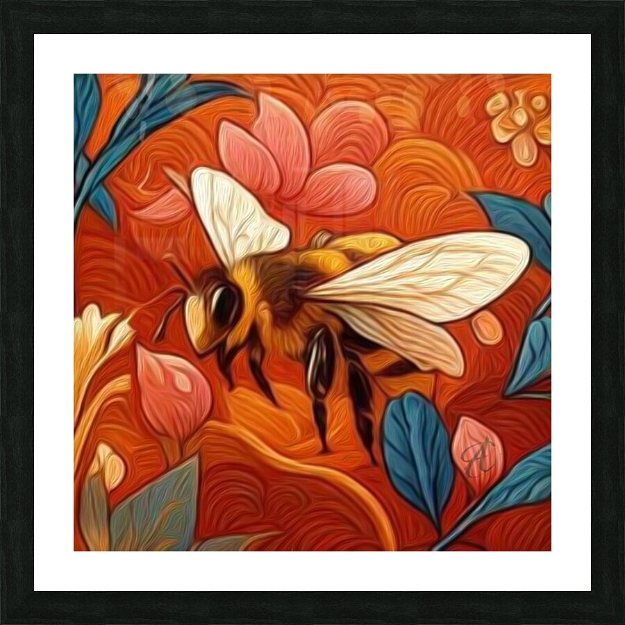 Abeja 02  Picture Frame Printing