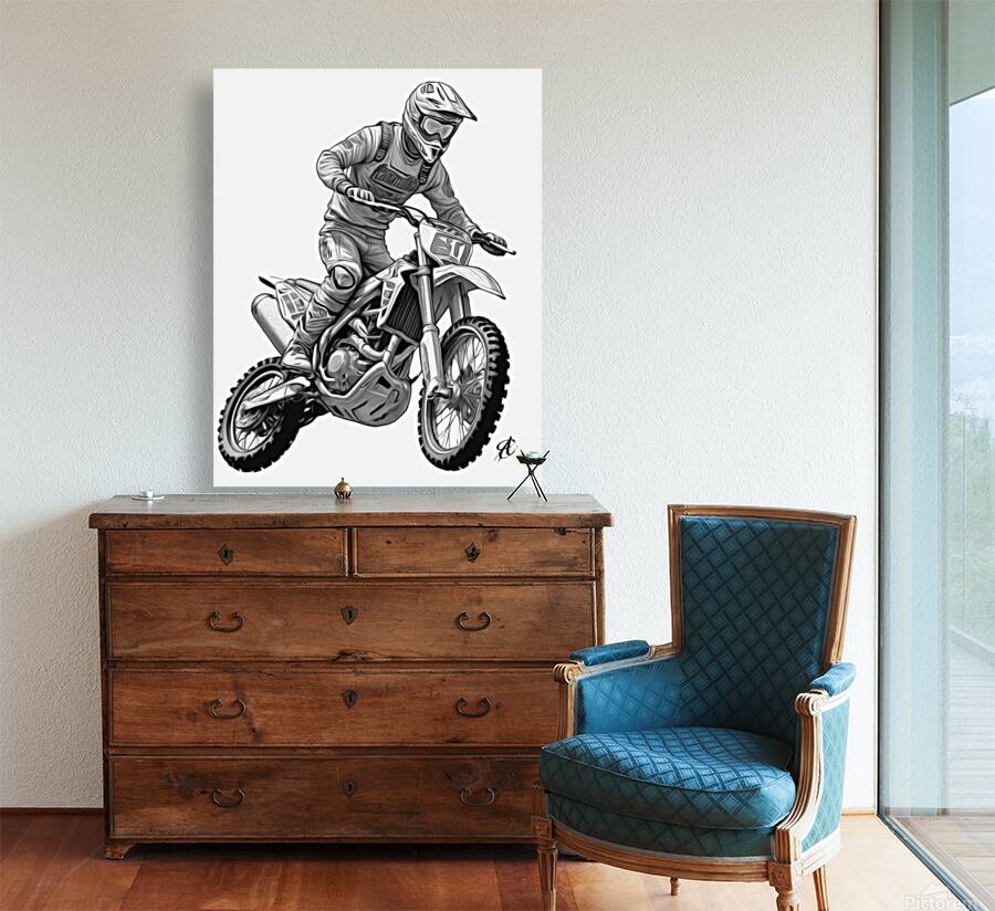 Moto jump BW Reproduction