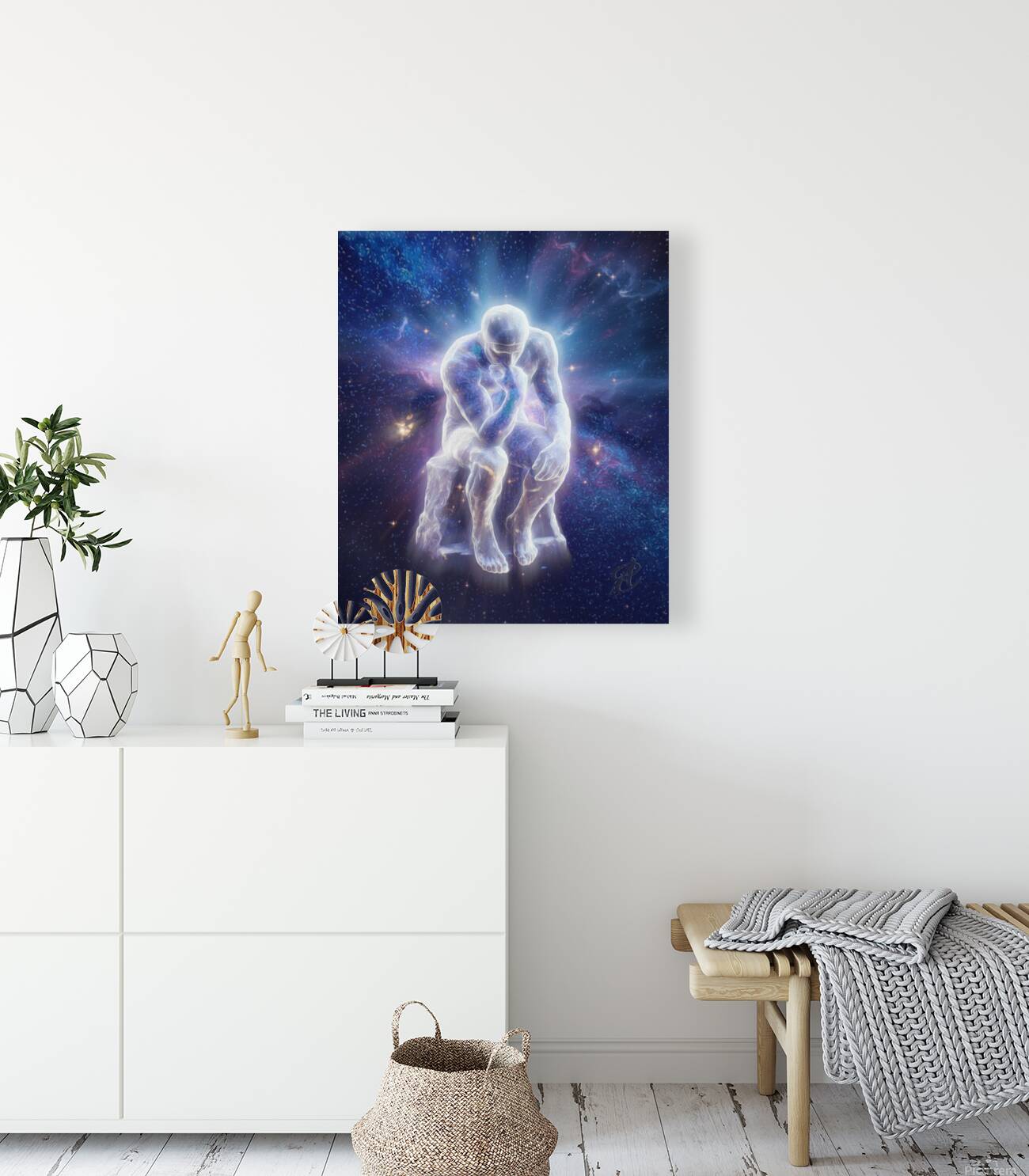 The Thinker Vision Reproduction
