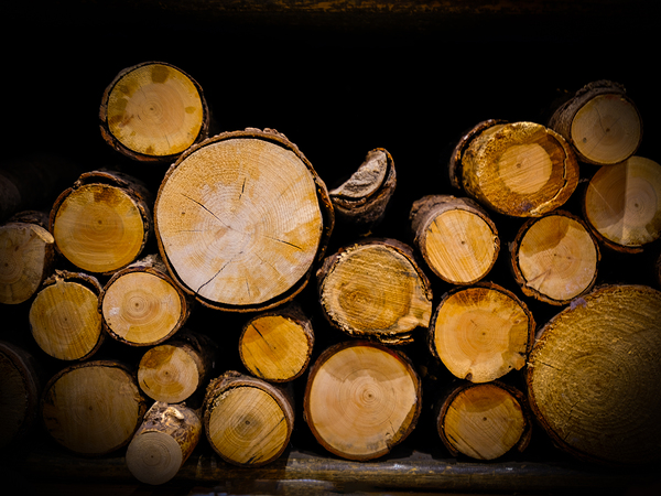 Stacked logs  Digital Download