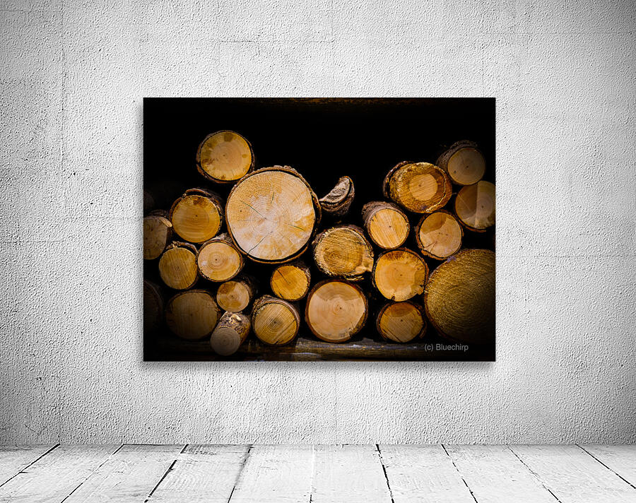 Stacked logs  Wall Preview