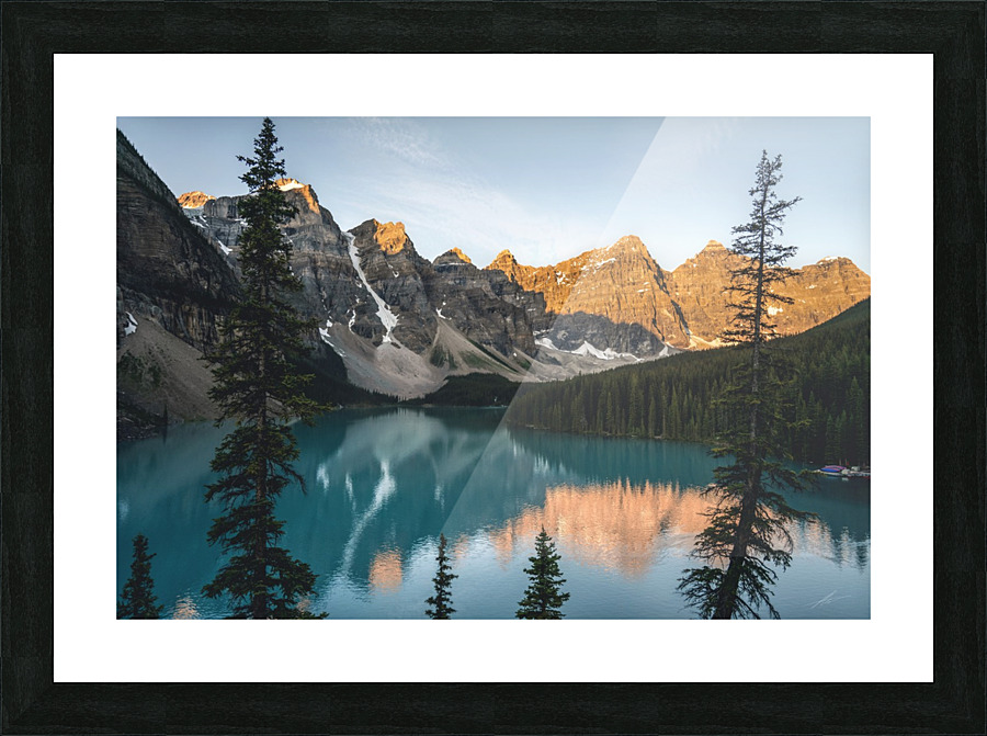 While The World Sleeps Picture Frame print