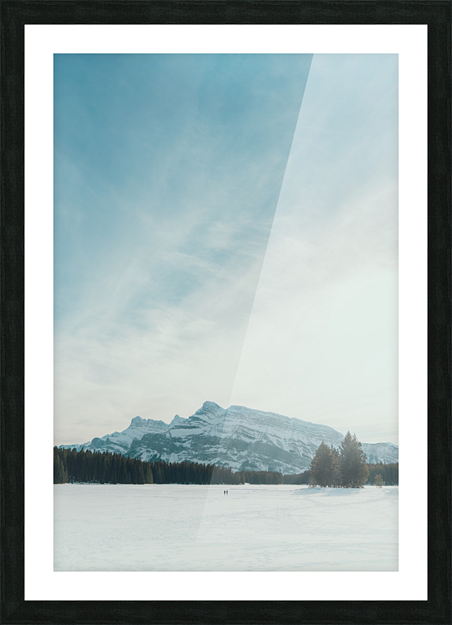 Lost in the Mountains Picture Frame print