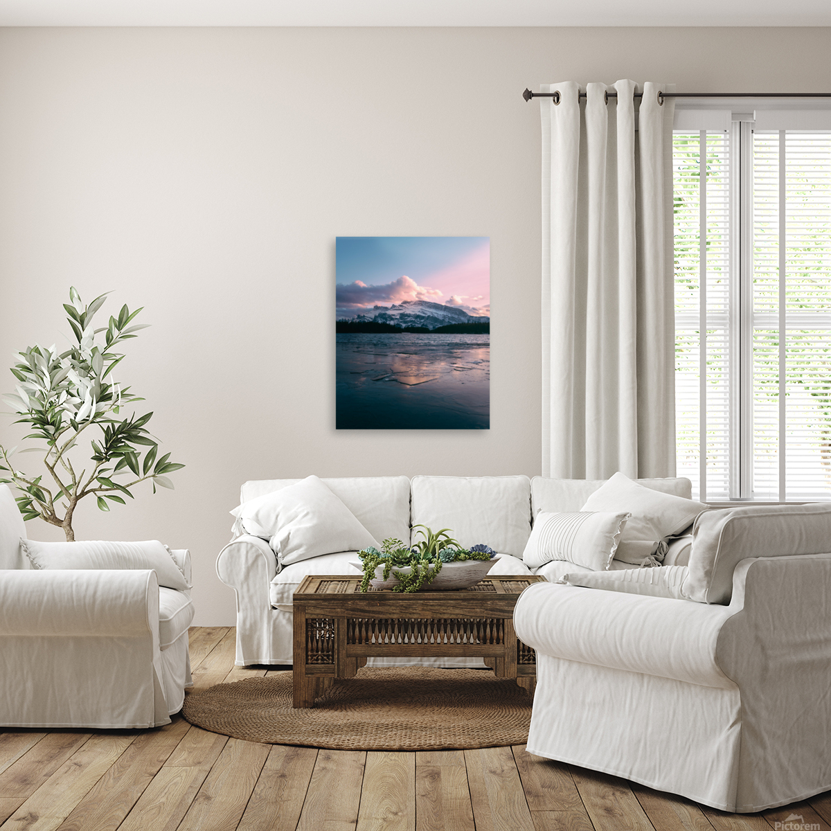 Cold Sunset Reproduction