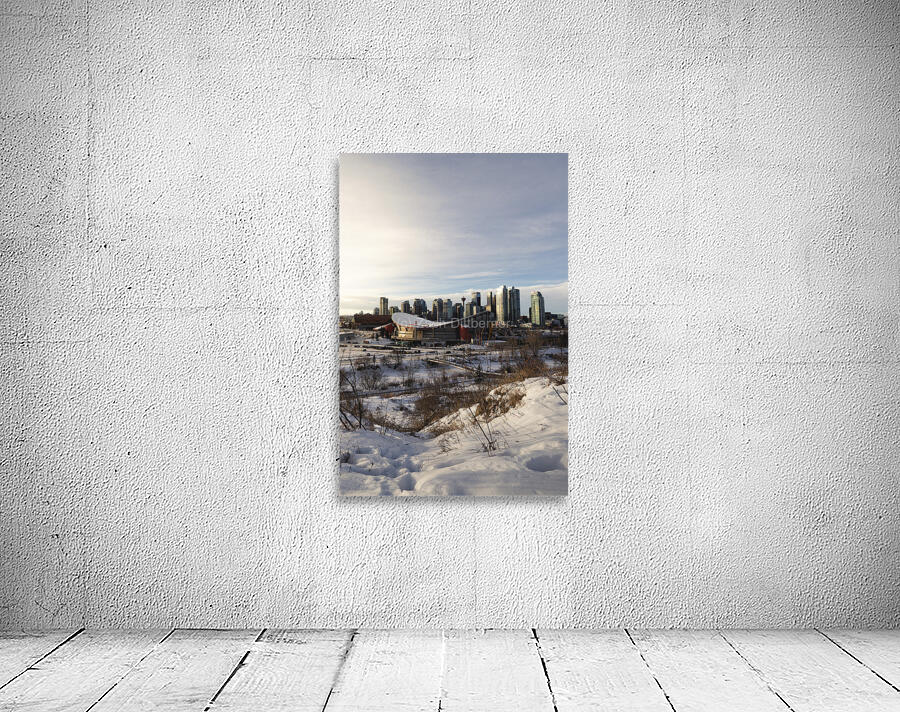 overlooking yyc Wall Preview