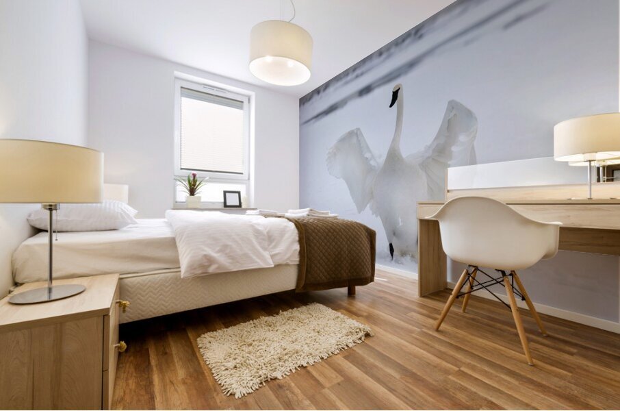The Iceborne Elegance Mural print