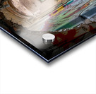 Interior of an abandoned and vandalised building Acrylic print