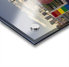 Rainbow love sign standing in front of rainbow bridge  tokyo Acrylic print