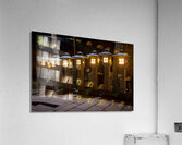 stone lanterns inside the Okunoin  cemetery Acrylic Print