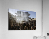 tourists visit the Senso Ji temple Acrylic Print