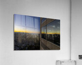 people observe the Tokyo cityscape from the government building Acrylic Print