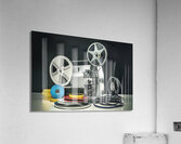 old 8mm film projector  Acrylic Print