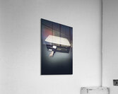 arm sticks out of an suitcase Acrylic Print