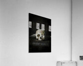 skull on old trunk  Acrylic Print