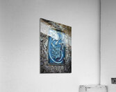 metal box containing human bones Acrylic Print