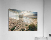 Scicli in Sicily urban view Acrylic Print