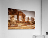 temple in petra Acrylic Print