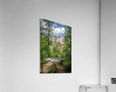 brunico castle view Acrylic Print